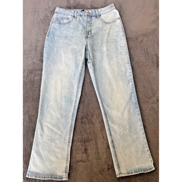 Frye Denim - Frye Jeans Women 6/28 Light Stonewash Blue Straight Leg Western Cowgirl Casual